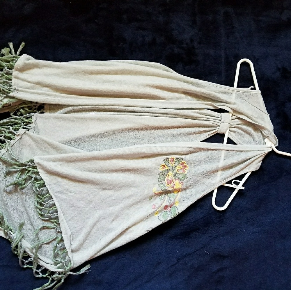 Sleeveless cardigan